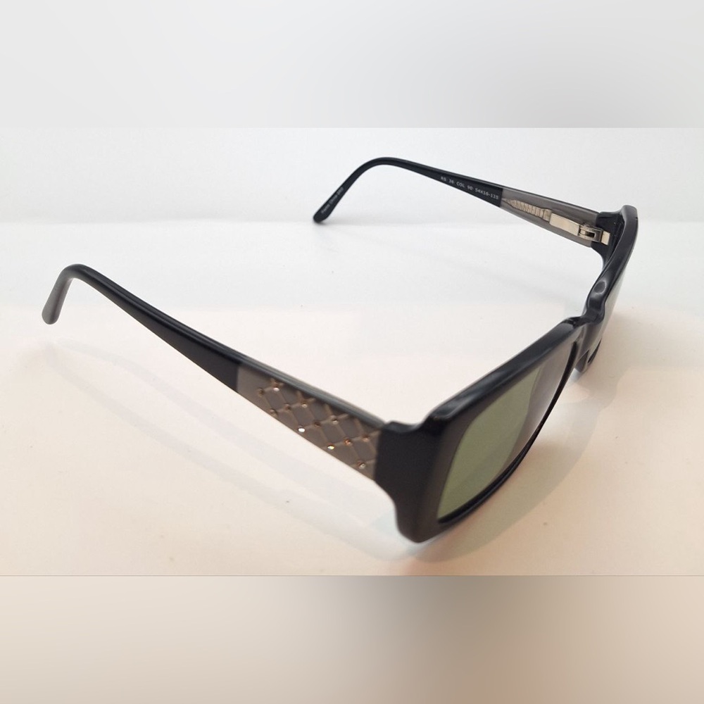 Roberto Steffani RS36 Black Oval Sunglasses Frames Only